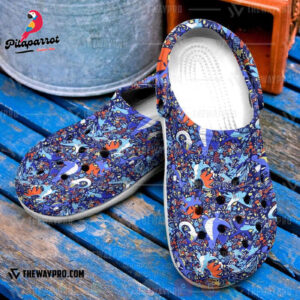 Croc Shoes - Clog Shoes Anime Pokemon Dragon Seamless Classic Inspired
