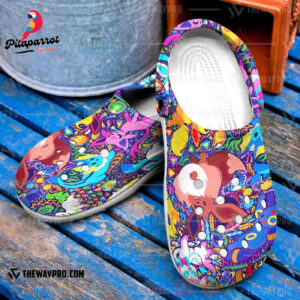 Croc Shoes - Clog Shoes Anime Pokemon Eevee Eeveelutions Inspired