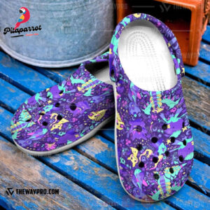 Croc Shoes - Clog Shoes Anime Pokemon Ghost Seamless Inspired