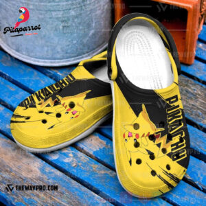 Croc Shoes - Clog Shoes Anime Pokemon Pikachu Inspired
