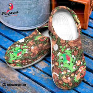Croc Shoes - Clog Shoes Anime Pokemon Rock Inspired