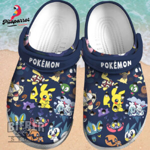 Croc Shoes - Clog Shoes Pokemon band