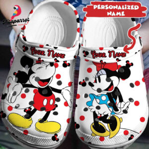 Customize Your Disney Adventure Personalized Mickey MinnieClogs-Shoes 3D Clog Shoes
