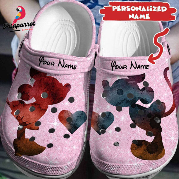 Customized Disney Adventure Personalized Mickey MinnieClogs-Shoes 3D Clog Shoes