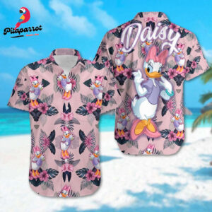 Daisy Duck & Mickey Mouse Hawaiian 3D Tee - Summer Vibe Unisex Shirt for Men & Women