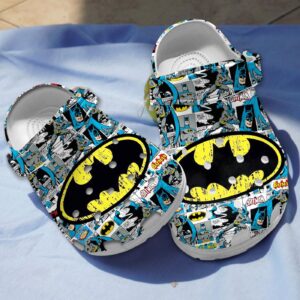DC Comics Batman Logo Clogs – Stylish Footwear for Superhero Fans