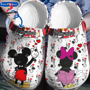 Design Your Disney Adventure Personalized Mickey MinnieClogs-Shoes-Slippers 3D Clog Shoes