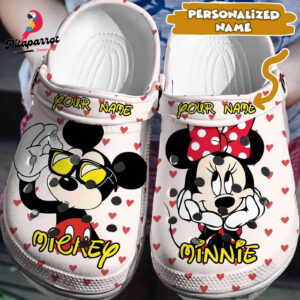 Designed for Disney Enthusiasts Personalized Mickey MinnieClogs-Shoes-Slippers 3D Clog Shoes