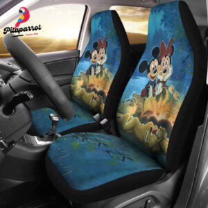 Disney Camping Mickey Family Car Seat Cover - Fun & Functional Design!