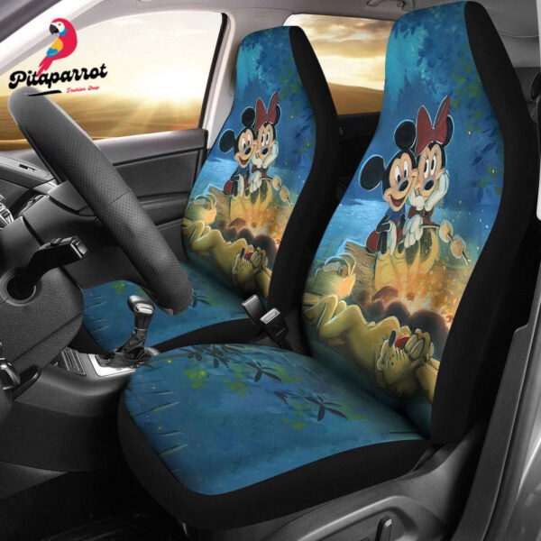 Disney Camping Mickey Family Car Seat Cover – Fun & Functional Design!