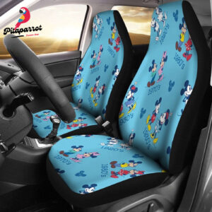 Official Disney Mickey Mouse Car Seat Cover - Cute Cartoon Design for Kids