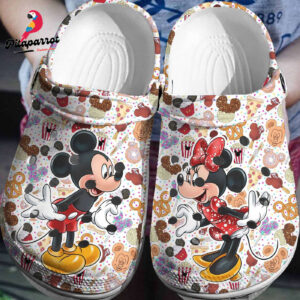 Disney Delight: Mickey Minnie 3D Clog Shoes