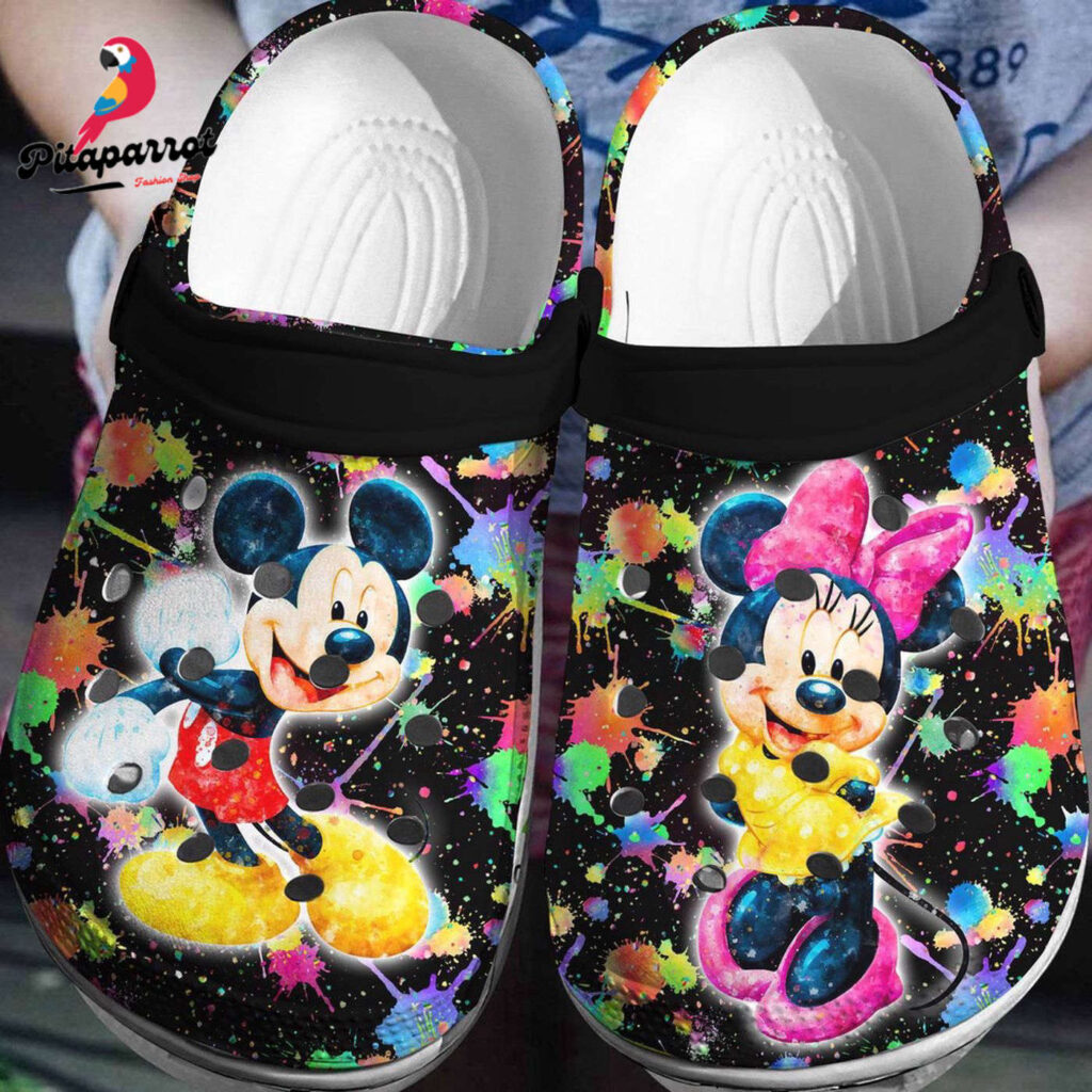 Disney Delight Mickey MinnieClogs-Shoes 3D Clog Shoes Walk with Mickey and Minnie Disney Delight Mickey MinnieClogs-Shoes 3D Clog Shoes Walk with Mickey and Minnie