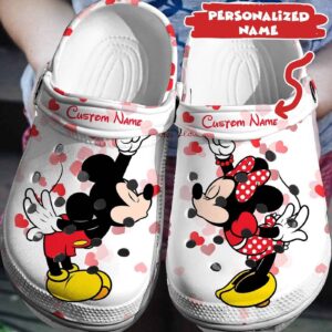 Disney Dreams Made Real Personalized Mickey MinnieClogs-Shoes 3D Clog Shoes