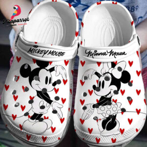 Disney Duo: Mickey Minnie 3D Clog Shoes