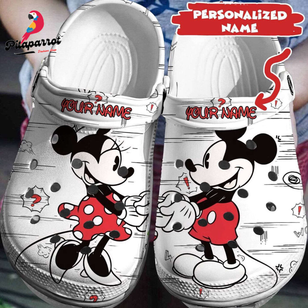 Disney Fantasies Made Real Personalized Mickey MinnieClogs-Shoes-Slippers 3D Clog Shoes Disney Fantasies Made Real Personalized Mickey MinnieClogs-Shoes-Slippers 3D Clog Shoes
