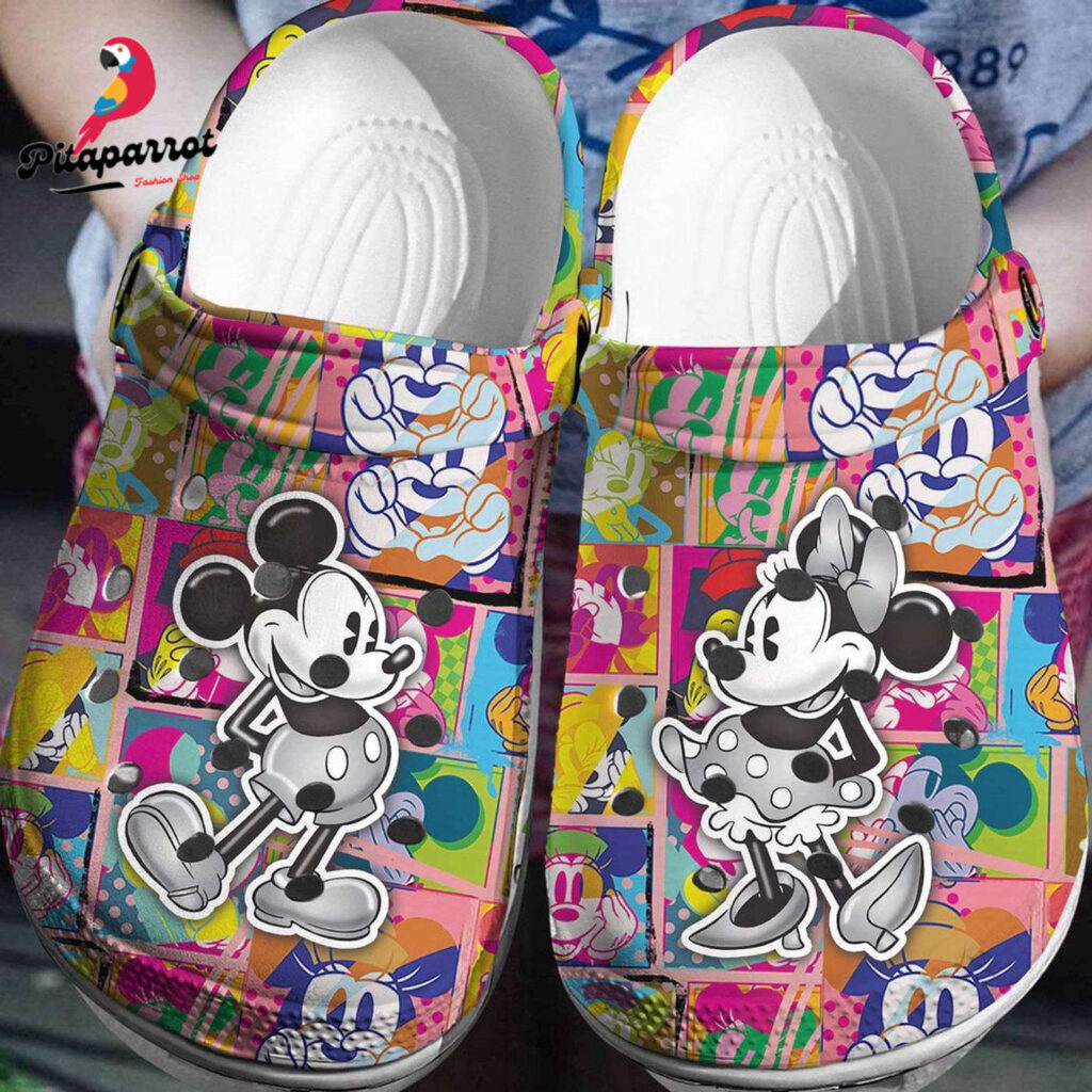 Disney Fashion Adventure Mickey MinnieClogs-Shoes 3D Clog Shoes Step into the Magic Disney Fashion Adventure Mickey MinnieClogs-Shoes 3D Clog Shoes Step into the Magic