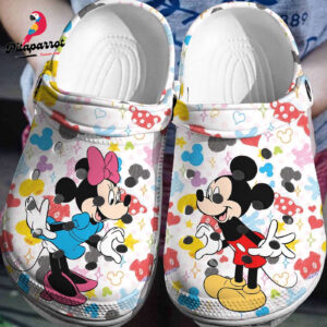 Disney Fashion Statement Mickey MinnieClogs-Shoes 3D Clog Shoes Be the Style Star