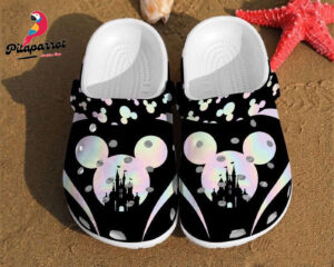 Disney Holographic Mickey Minnie Unisex Classic Clogs For Fans Unisex Gifts 2024