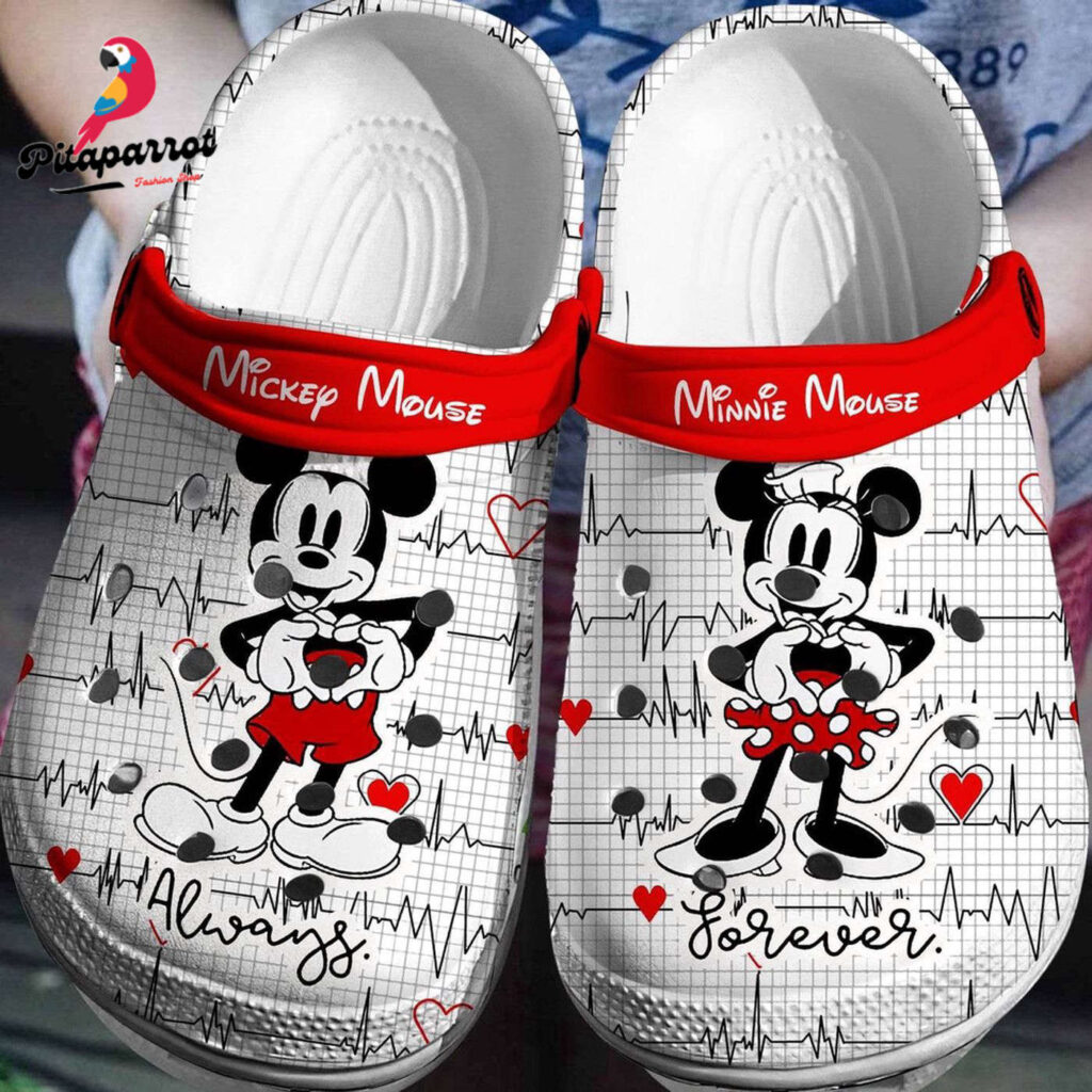 Disney Inspired Mickey MinnieClogs-Shoes-Slippers 3D Clog Shoes Walk with Iconic Characters Disney Inspired Mickey MinnieClogs-Shoes-Slippers 3D Clog Shoes Walk with Iconic Characters