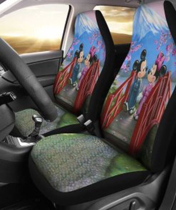Disney Mickey Mouse Couple Car Seat Cover – Cute & Stylish Protection