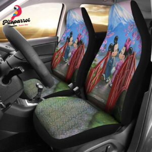 Disney Mickey Mouse Couple Car Seat Cover - Cute & Stylish Protection