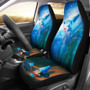 Disney Mickey Mouse Witches Hat Car Seat Cover – Spooky & Fun Design