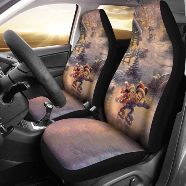 Disney Mickey Skate Boarding Snow Car Seat Cover – Fun & Protective Design