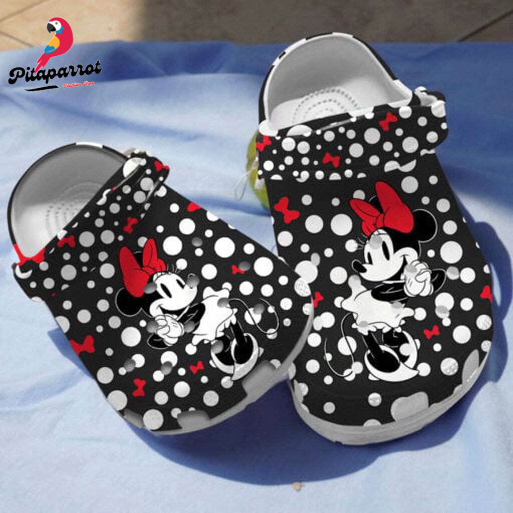 Disney Minnie Mouse Dark ThemeClogs-Shoes Clogband Clog Comfortable Water Shoes Disney Minnie Mouse Dark ThemeClogs-Shoes Clogband Clog Comfortable Water Shoes