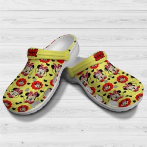 Disney Minnie Mouse Lover Unisex Classic Clogs For Fans Unisex Gifts 2024