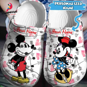 Elevate Your Disney Look Personalized Mickey MinnieClogs-Shoes-Slippers 3D Clog Shoes