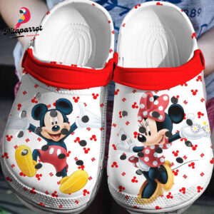 Fun filled Footwear Mickey MinnieClogs-Shoes-Slippers 3D Clog Shoes Perfect for Disney Fans