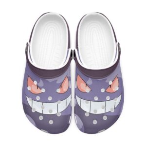 Gengar Pokemon Custom Clogs Shoes
