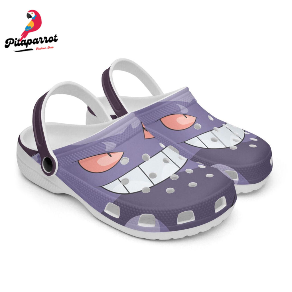Gengar Pokemon” Custom Clogs Shoes Gengar Pokemon” Custom Clogs Shoes