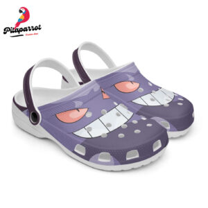 Gengar Pokemon Custom Clogs Shoes