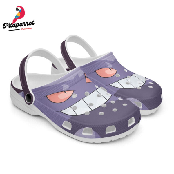 Gengar Pokemon Custom Clogs Shoes