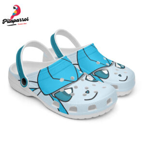 Glaceon Pokemon Custom Clogs Shoes