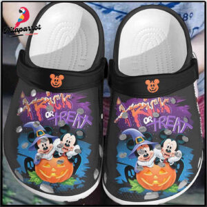 Halloween Mickey And Minnie Unisex Classic Clogs For Fans Unisex Gifts 2024