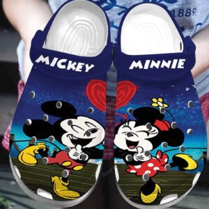 Happy Mickey Minnie Couple ClogsClogs-Shoes Shoes