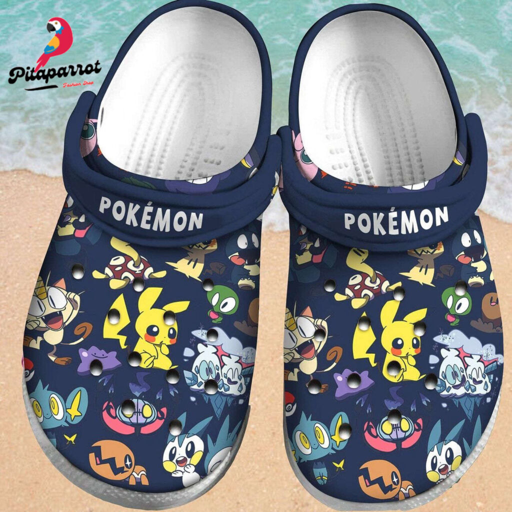 Icon Pokemon Pikachu Funny Navy Unisex Classic Clogs For Fans Unisex Gifts 2025 Icon Pokemon Pikachu Funny Navy Unisex Classic Clogs For Fans Unisex Gifts 2025