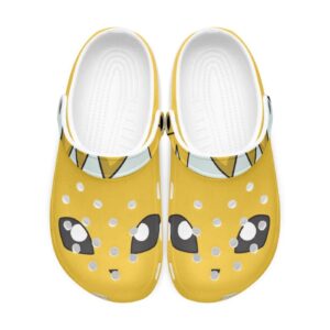 Jolteon Pokemon Custom Clogs Shoes