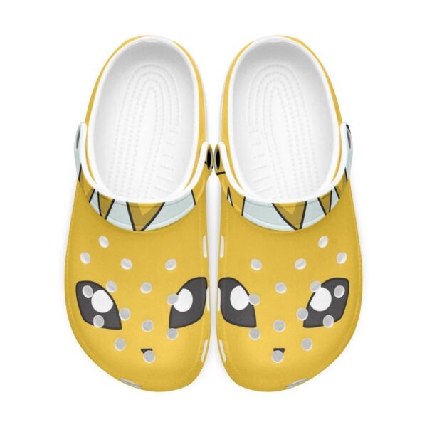 Jolteon Pokemon Custom Clogs Shoes