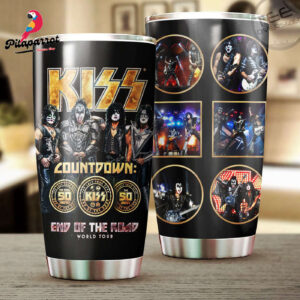 Kiss Band Tumbler Cup  Hat Gift for Men Women
