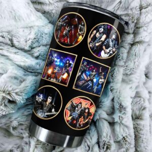Kiss Band Tumbler Cup  Hat Gift for Men Women