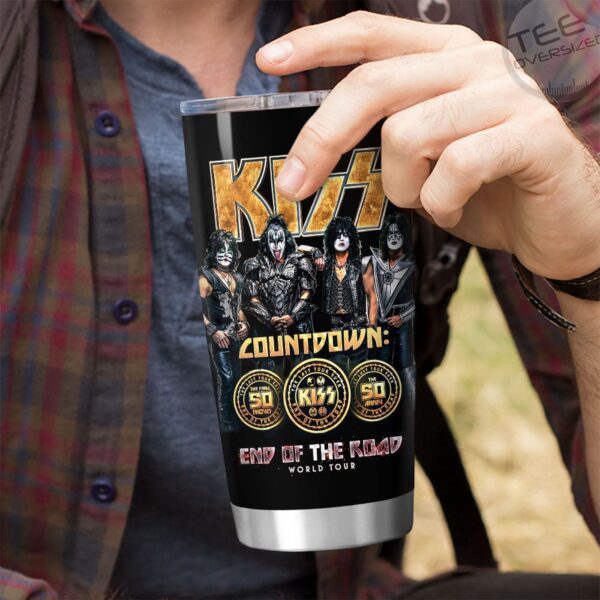 Kiss Band Tumbler Cup  Hat Gift for Men Women
