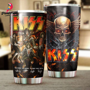 Kiss Band tumbler cup  Hat Gift for Men Women