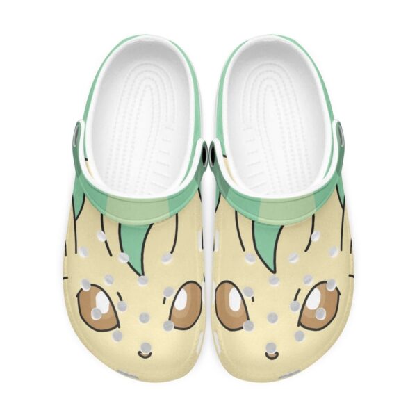 Leafeon Pokemon Custom” Clogs for Men Women Men Women Kids