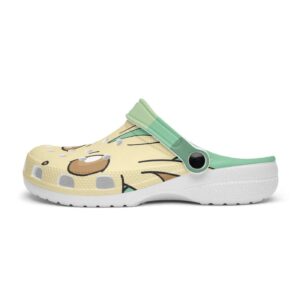Leafeon Pokemon'' Custom Clogs Shoes 3