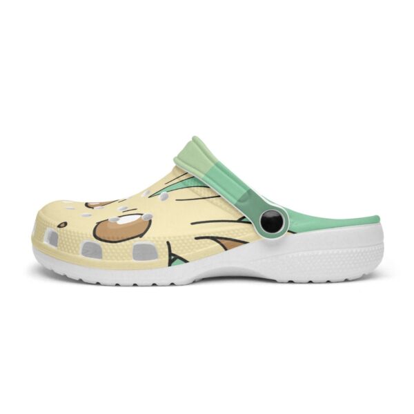 Leafeon Pokemon” Custom Clogs Shoes