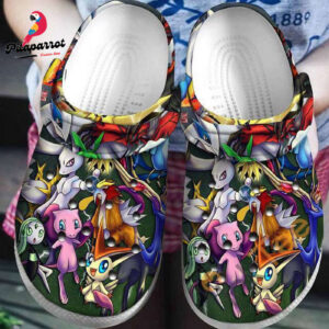 Legendary Pokemon Multi Color Unisex Classic Clogs For Fans Unisex Gifts 2025